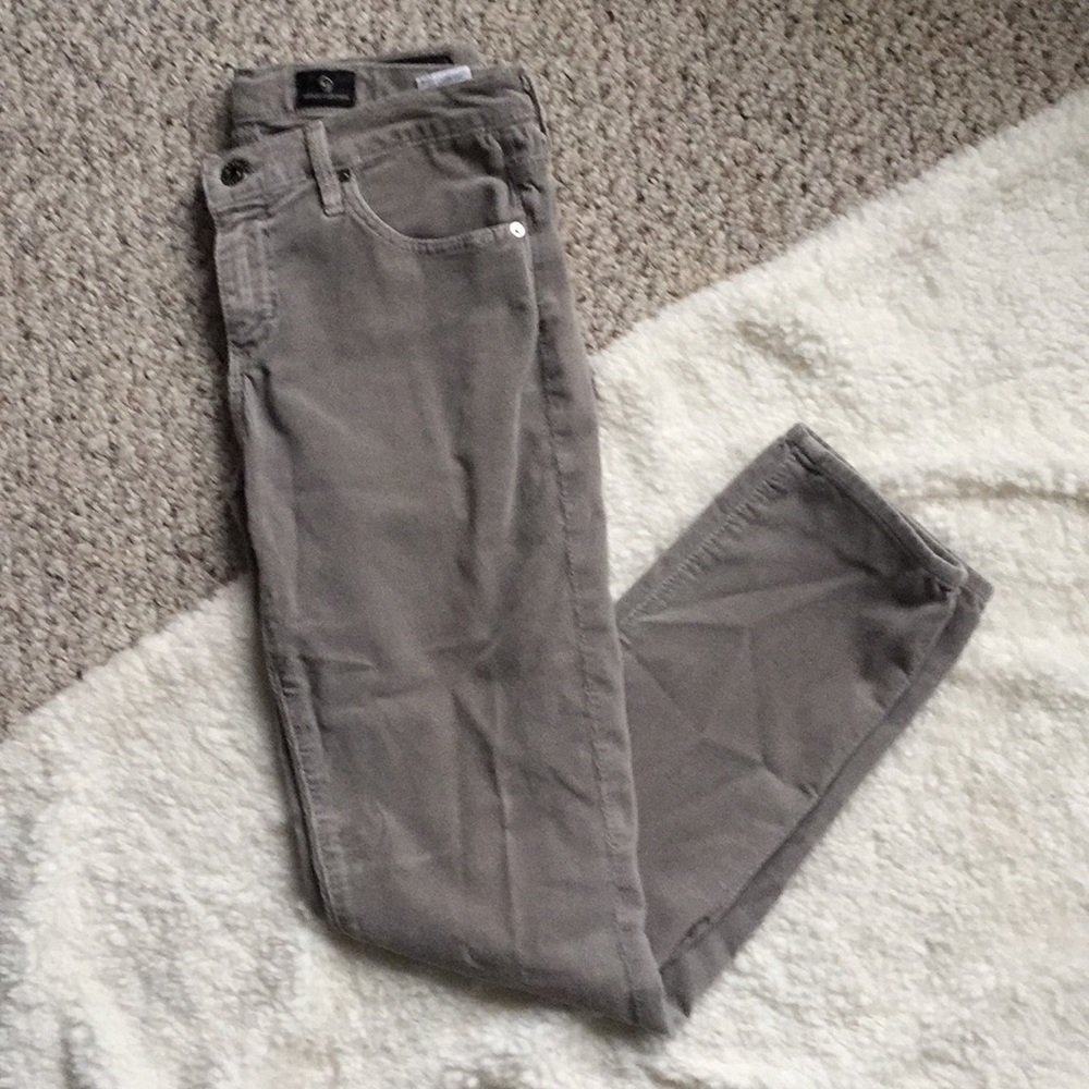 Adriano Goldschmied Stevie Straight Leg Cord Grey